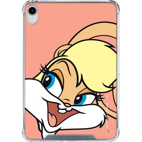 Looney Tunes Lola Bunny Zoomed In iPad 11th Gen (2025) Clear Case