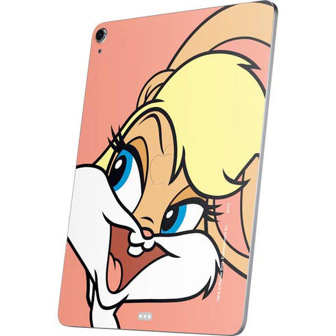 Looney Tunes Lola Bunny Zoomed In Apple iPad Air Skin