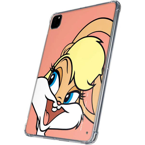 Looney Tunes Lola Bunny Zoomed In iPad Pro 11in (2024) Clear Case