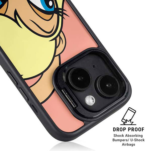 Looney Tunes Lola Bunny Zoomed In iPhone 13 Kickstand Case