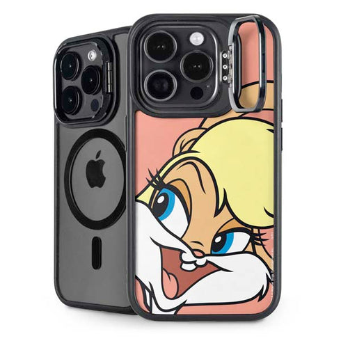 Looney Tunes Lola Bunny Zoomed In iPhone 13 Pro Max Kickstand Case