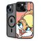 Looney Tunes Lola Bunny Zoomed In iPhone 15 Kickstand Case