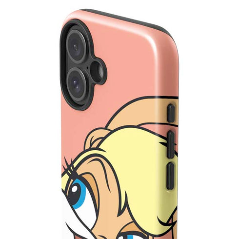 Looney Tunes Lola Bunny Zoomed In iPhone 16 Impact Case