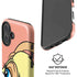 Looney Tunes Lola Bunny Zoomed In iPhone 16 Plus Magsafe Impact Case
