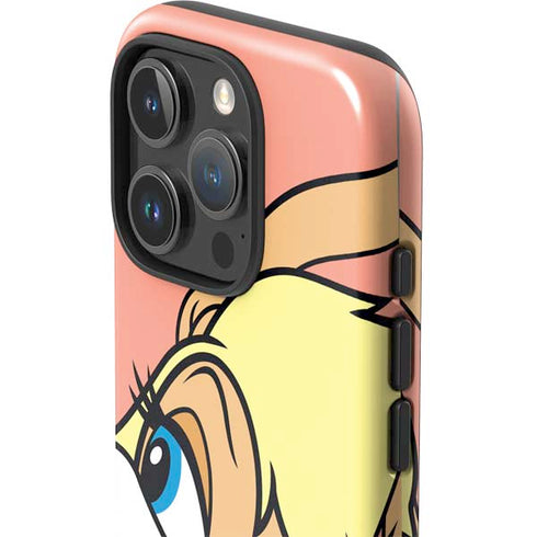 Looney Tunes Lola Bunny Zoomed In iPhone 16 Pro Max Impact Case