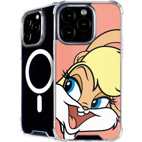 Looney Tunes Lola Bunny Zoomed In iPhone 16 Pro Max MagSafe Case