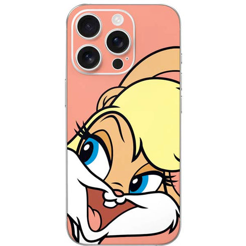 Looney Tunes Lola Bunny Zoomed In iPhone 16 Pro Skin