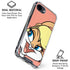 Looney Tunes Lola Bunny Zoomed In iPhone 16e Clear Case