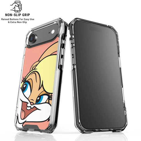 Looney Tunes Lola Bunny Zoomed In iPhone 17 Air Clear Case