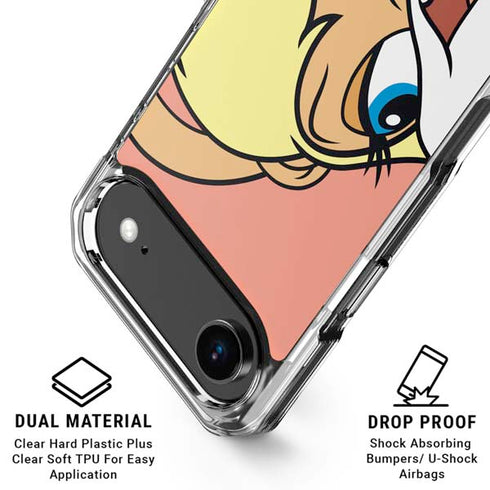 Looney Tunes Lola Bunny Zoomed In iPhone 17 Air MagSafe Case