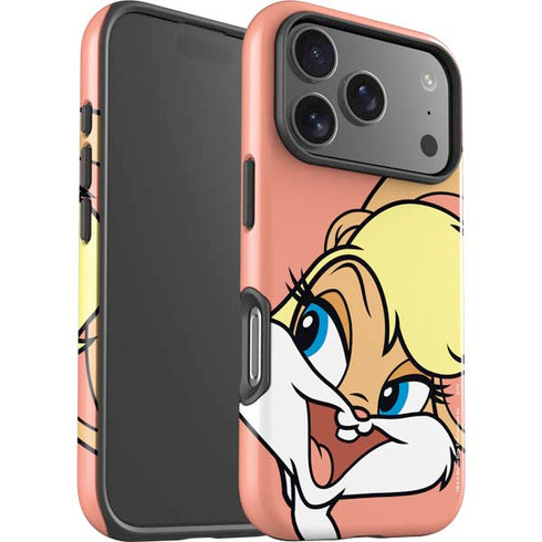 Looney Tunes Lola Bunny Zoomed In iPhone 17 Pro Impact Case