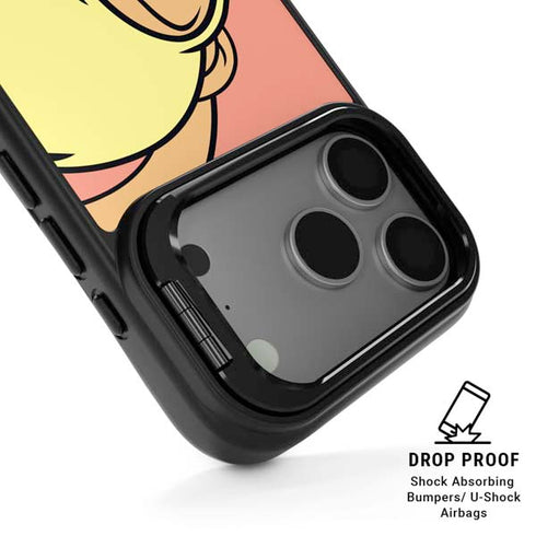 Looney Tunes Lola Bunny Zoomed In iPhone 17 Pro Kickstand Case