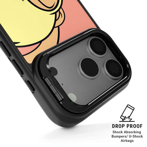 Looney Tunes Lola Bunny Zoomed In iPhone 17 Pro Max Kickstand Case