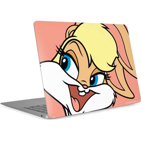 Looney Tunes Lola Bunny Zoomed In Apple MacBook Air Skin