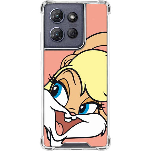 Looney Tunes Lola Bunny Zoomed In Moto G 5G (2025) Clear Case