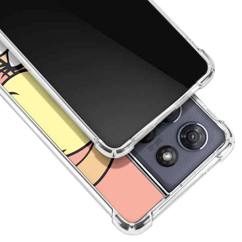 Looney Tunes Lola Bunny Zoomed In Moto G 5G (2025) Clear Case