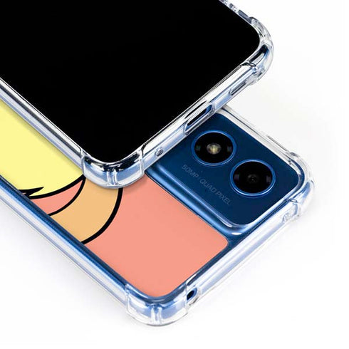 Looney Tunes Lola Bunny Zoomed In Moto G Play 4G (2024) Clear Case