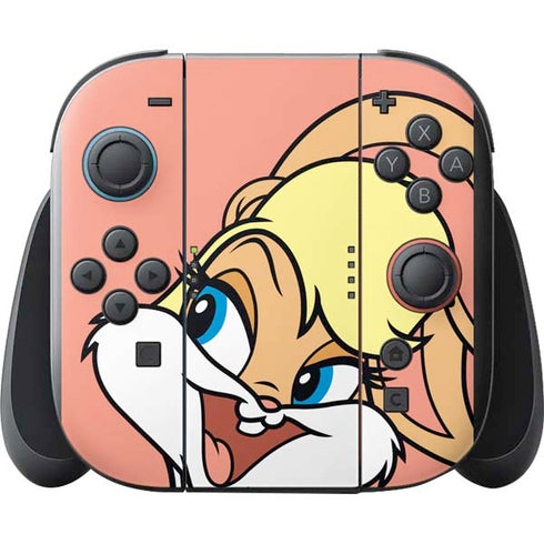 Looney Tunes Lola Bunny Zoomed In Nintendo Switch 2 (2025) with Joy-Con Skin