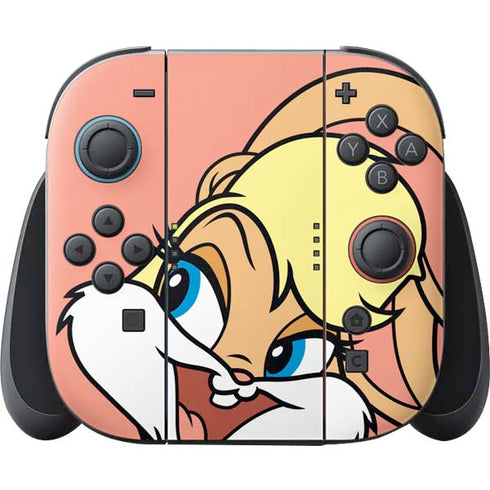Looney Tunes Lola Bunny Zoomed In Nintendo Switch 2 (2025) Joy-Con Controller Skin