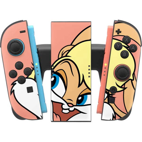 Looney Tunes Lola Bunny Zoomed In Nintendo Switch 2 (2025) Joy-Con Controller Skin