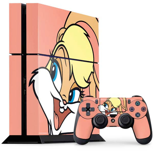 Looney Tunes Lola Bunny Zoomed In PlayStation PS4 Skins