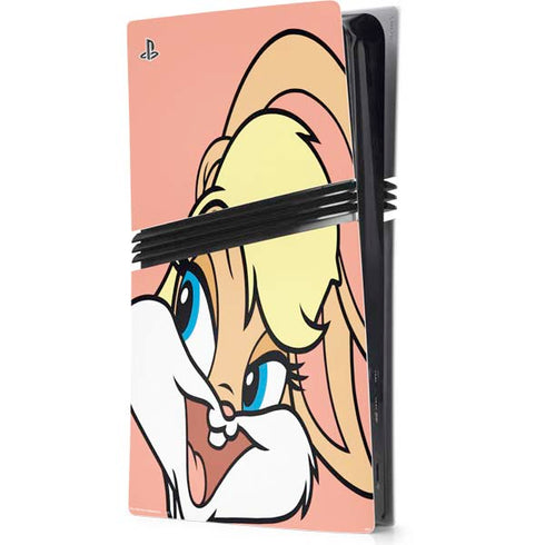 Looney Tunes Lola Bunny Zoomed In PlayStation PS5 Skins