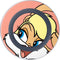Looney Tunes Lola Bunny Zoomed In Wireless Charger Skin