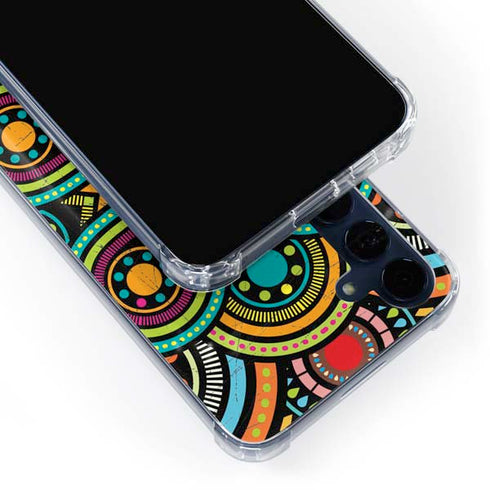 Look Deeper Colored Galaxy A55 5G Clear Case