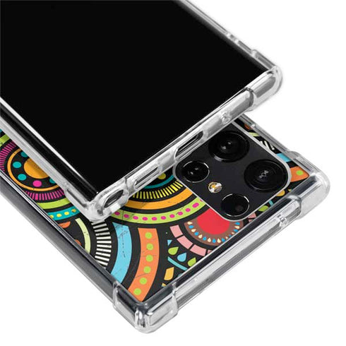 Look Deeper Colored Galaxy S23 Ultra Clear Case