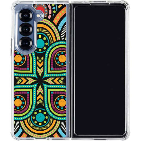 Look Deeper Colored Galaxy Z Fold6 Clear Case
