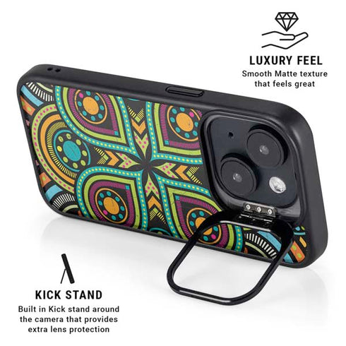 Look Deeper Colored iPhone 15 Kickstand Case