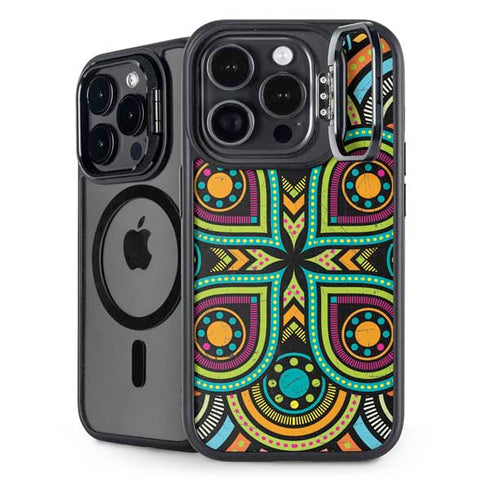 Look Deeper Colored iPhone 15 Pro Kickstand Case