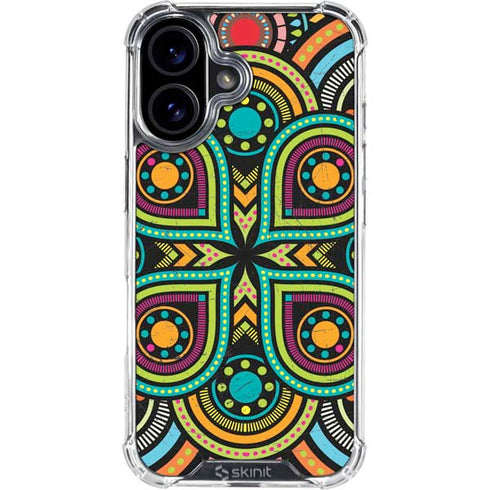 Look Deeper Colored iPhone 16 Clear Case