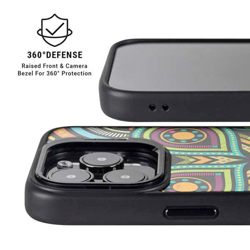 Look Deeper Colored iPhone 16 Pro Kickstand Case
