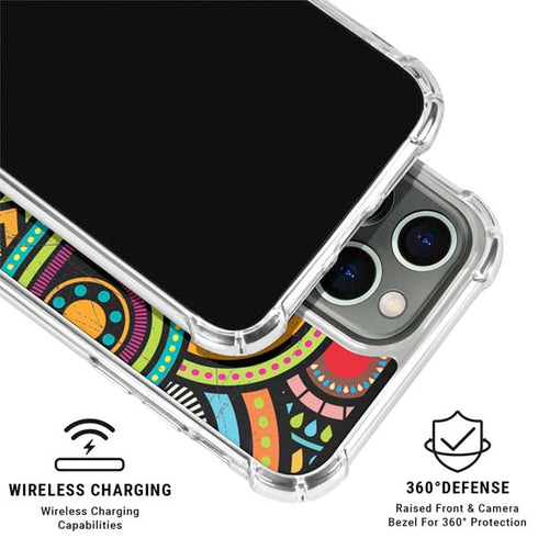 Look Deeper Colored iPhone 16 Pro Max Clear Case