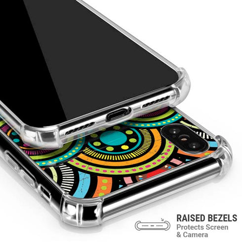 Look Deeper Colored iPhone X/XS Clear Case