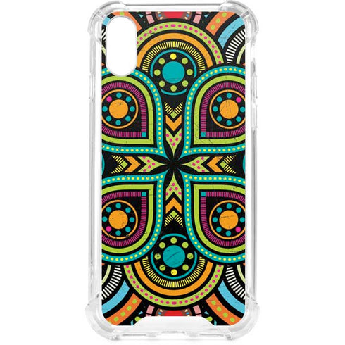 Look Deeper Colored iPhone XS Clear Case