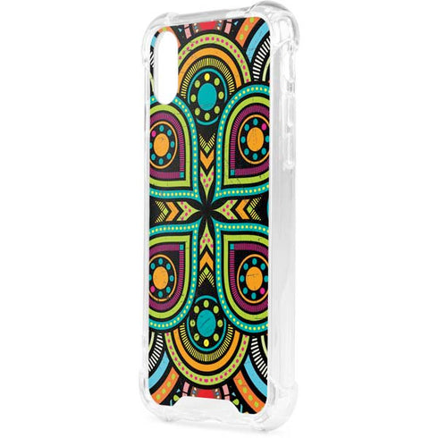 Look Deeper Colored iPhone XS Clear Case