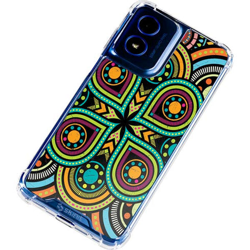 Look Deeper Colored Moto G 5G (2024) Clear Case