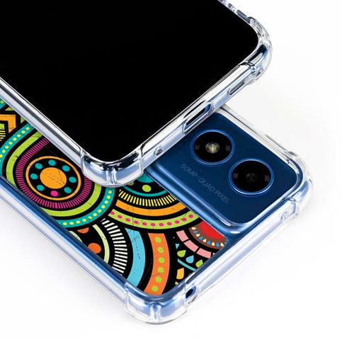 Look Deeper Colored Moto G 5G (2024) Clear Case