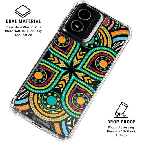 Look Deeper Colored Moto G Power 5G (2024) Clear Case