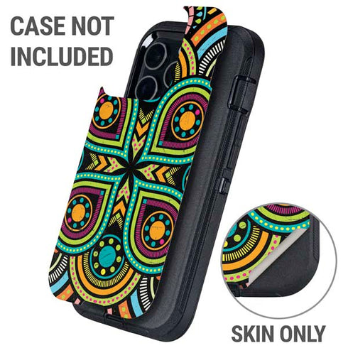 Look Deeper Colored Otterbox Defender iPhone Skin