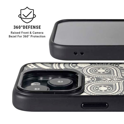 Look Deeper iPhone 15 Kickstand Case