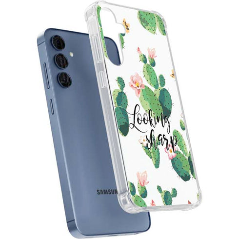 Looking Sharp Galaxy A55 5G Clear Case