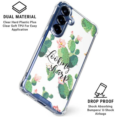 Looking Sharp Galaxy S25 Clear Case