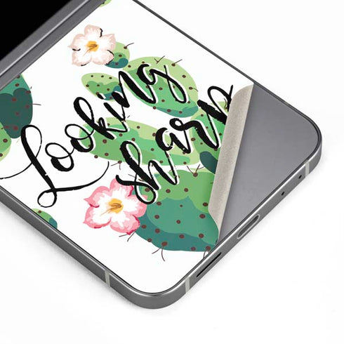 Looking Sharp Galaxy Z Flip6 Skin