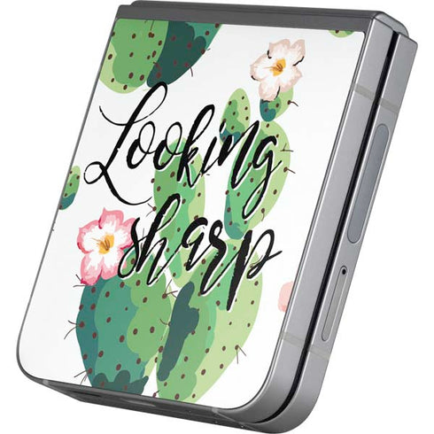 Looking Sharp Galaxy Z Flip6 Skin
