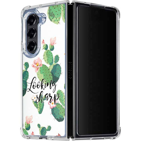 Looking Sharp Galaxy Z Fold5 5G Clear Case