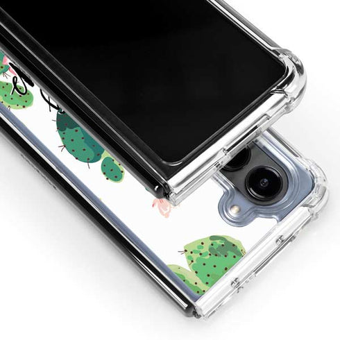 Looking Sharp Galaxy Z Fold5 5G Clear Case