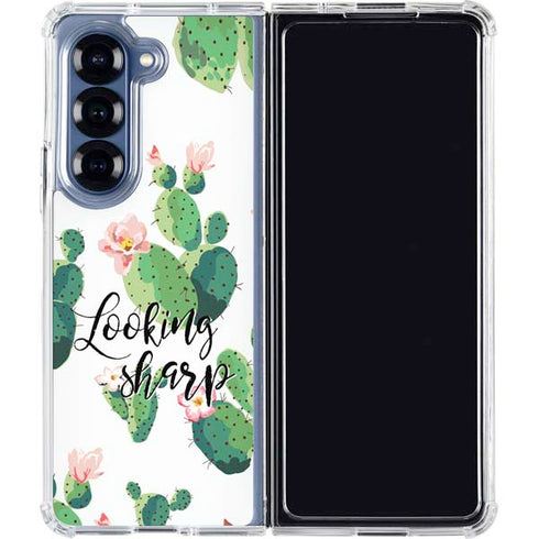 Looking Sharp Galaxy Z Fold6 Clear Case
